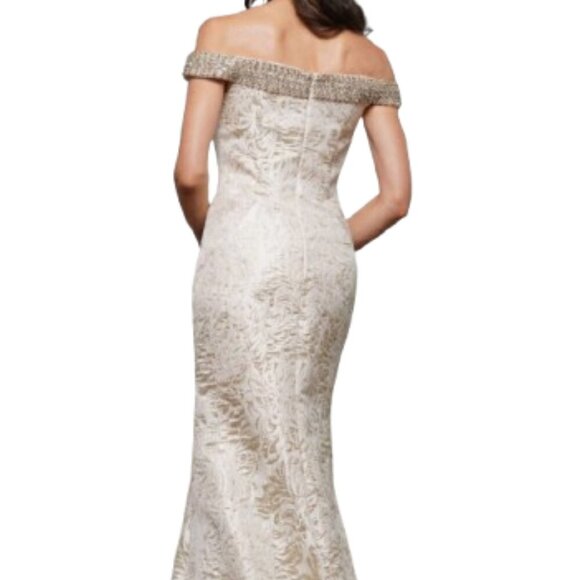 NWT Marsoni by Colors MV1346 Mother of the Bride Dress Sage Green Size 8 - Picture 3 of 10